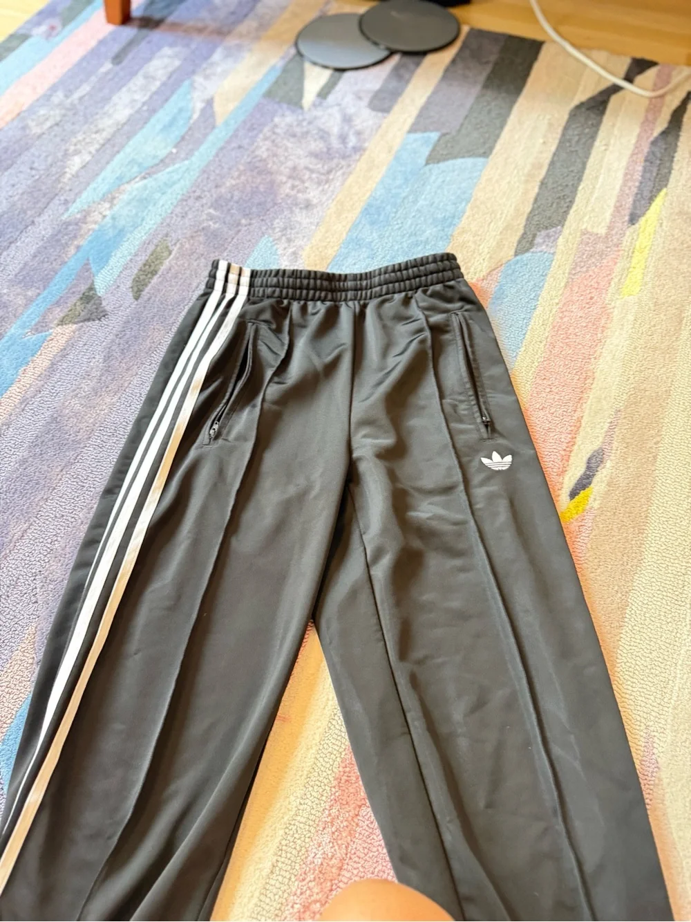 adidas Black Women's Sweatpants Joggers with Drawstring